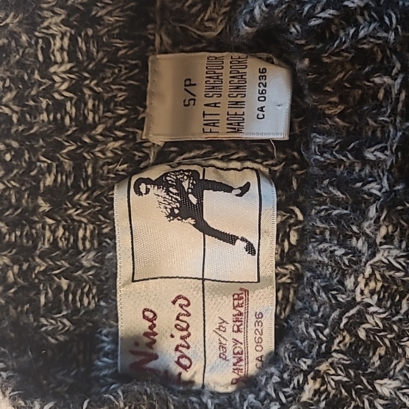 Men's Acrylic Nino Foriero by Randy River Sweater Size Small - Picture 4 of 5